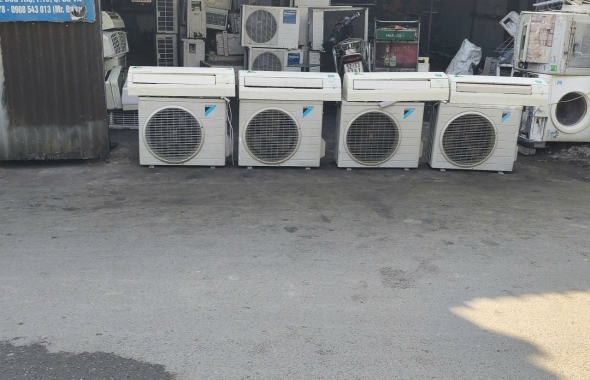 Hình ảnh thu mua cục nóng máy lạnh